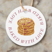 Étiquettes Cadeau Cuisine de biscuits faite avec amour Maison d'affa