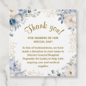 Étiquettes Cadeau Custom 75th Birthday Square (Devant)