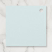 Étiquettes Cadeau Custom Baby Bib (Dos)