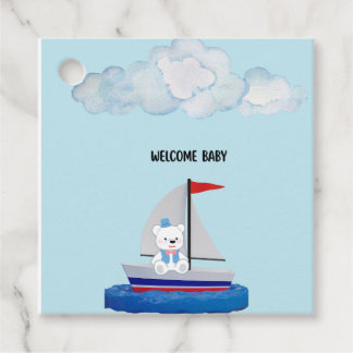 Étiquettes Cadeau Custom Baby Bib