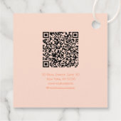 Étiquettes Cadeau Custom Bakery Thank You Tag (Dos)