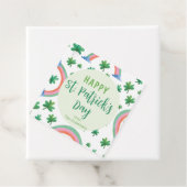 Étiquettes Cadeau CUSTOM Joyeuse St Patrick (En situation)