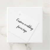 Étiquettes Cadeau Customisez votre propre mariage (En situation)