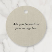 Étiquettes Cadeau Cute as a Button Baby shower Sip and See (Dos)