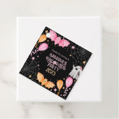 Étiquettes Cadeau Cute Bats et Fantômes Pastel Halloween Party (En situation)