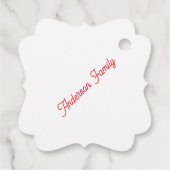 Étiquettes Cadeau Cute Beautiful Easter Bunny Popular Collection (Dos)