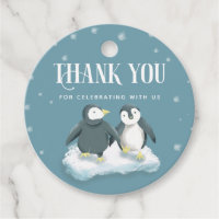Cute Blue Winter Wonderland Baby shower de pingoui