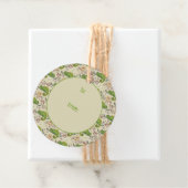 Étiquettes Cadeau Cute Chameleon Lizard (En situation)