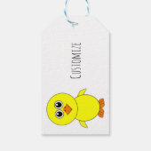 Étiquettes-cadeau Cute Chick Thunder_Cove (Dos)