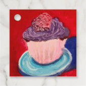 Étiquettes Cadeau Cute Cupcke (Devant)