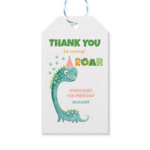 Cute Dinosaur Stomp Chomp Roar Birthday