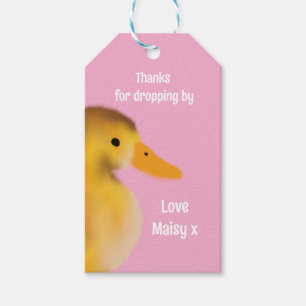 Étiquettes-cadeau Cute Duckling Favoriser