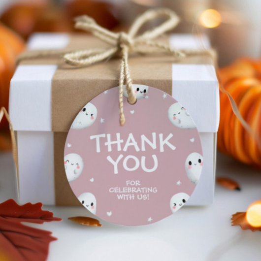 Étiquettes Cadeau Cute Éffrayant Un Halloween Fille 1er Anniversaire