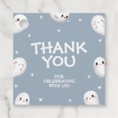 Étiquettes Cadeau Cute Éffrayant Un Halloween Garçon 1er Anniversair (Devant)