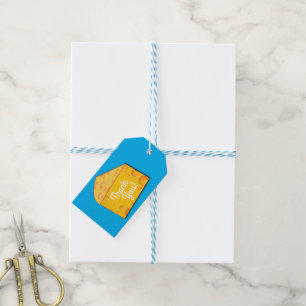 Étiquettes-cadeau Cute Fromage Wedge Enfants 1er anniversaire fête