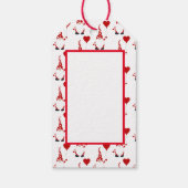 Étiquettes-cadeau Cute Gnome Valentine (Dos)