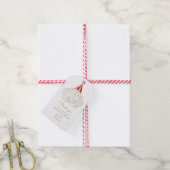 Étiquettes-cadeau Cute Hello Baby Cloud Baby shower (Avec de la ficelle)