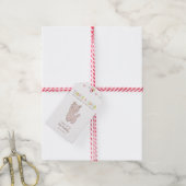 Étiquettes-cadeau Cute Llama Thème Anniversaire Fête Pastel (Avec de la ficelle)