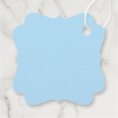 Étiquettes Cadeau Cute Mama requin et bébé requin (Dos)