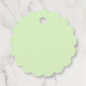 Étiquettes Cadeau Cute Merci Dinosaur (Dos)