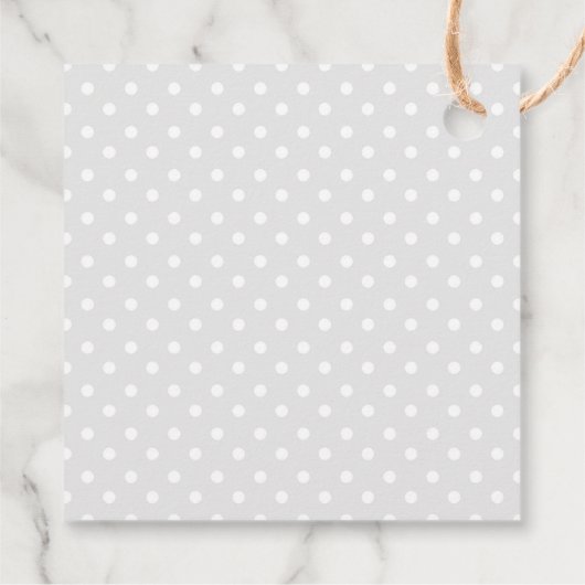 Étiquettes Cadeau Cute Panda (Dos)