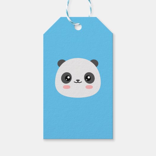 Étiquettes-cadeau Cute Panda (Devant)