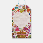 Étiquettes-cadeau Cute Pastry Confections Sweets (Dos)