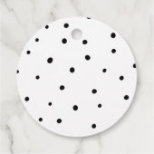 Étiquettes Cadeau Cute Safari Animaux Anniversaire (Dos)