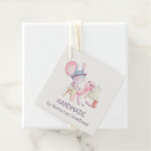 Étiquettes Cadeau Cute Souris Coudre Artisanat Personnalisé (En situation)