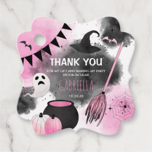 Étiquettes Cadeau Cute Spooktacular Halloween Anniversaire Merci