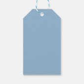 Étiquettes-cadeau Cute Surprise Pregnancy Announcement Personalized (Dos)