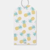 Étiquettes-cadeau Cute Tropical Ananas Luau Parti Merci Favoriser (Dos)