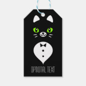 Étiquettes-cadeau Cute Tuxedo Chat (Devant)