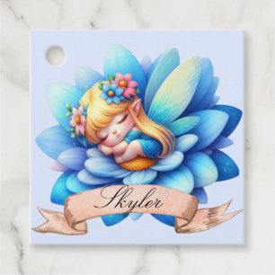 Étiquettes Cadeau Cute Whimsical Floral Doux Rêves Dormir Fée
