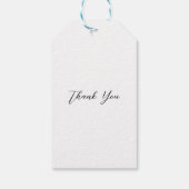 Étiquettes-cadeau Daisy Bundle Texte personnalisé (Dos)