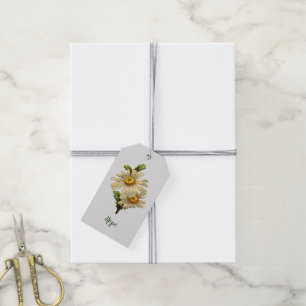 Étiquettes-cadeau Daisy Hope Inspiration