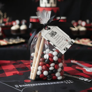 Étiquettes-cadeau Dalmatie Furever Young 1er anniversaire Pawty
