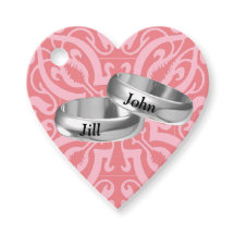 damas rose personnalisable