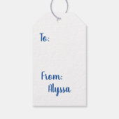 Étiquettes-cadeau Dandelion (Dos)