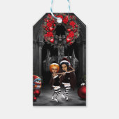 Étiquettes-cadeau Danser pour noël. (Devant)