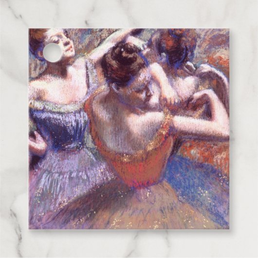 Étiquettes Cadeau Danseurs 1899 Edgar Degas (Devant)