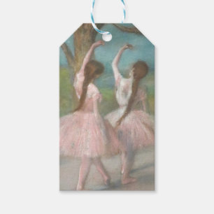 Étiquettes-cadeau Danseuses en rose Edgar Degas