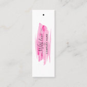 Étiquettes Cadeau d'aquarelle de script moderne (Devant)