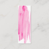 Étiquettes Cadeau d'aquarelle de script moderne (Dos)