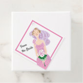 Étiquettes Cadeau De la mariée (En situation)