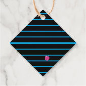 Étiquettes Cadeau de l'enseignant avec chouette bl (Dos)