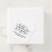 Étiquettes Cadeau De Ma Douche À La Vôtre (En situation)