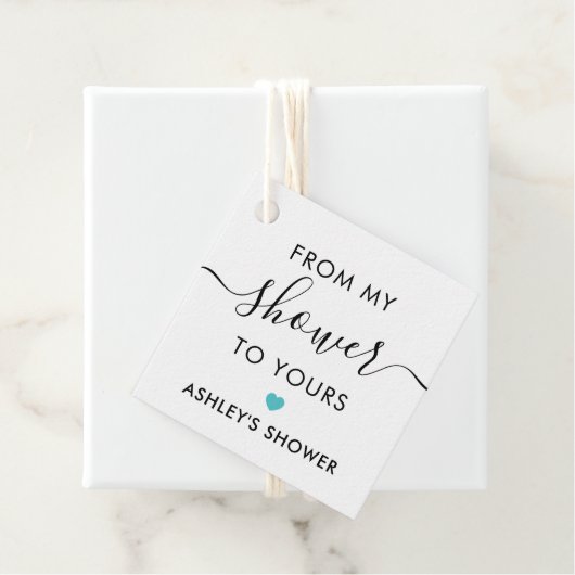 Étiquettes Cadeau De Ma Douche À La Vôtre, Cérémonie De Fiançailles (En situation)