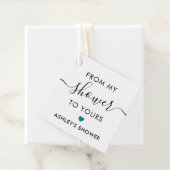 Étiquettes Cadeau De Ma Douche À La Vôtre, Réception De Mariage Sarc (En situation)