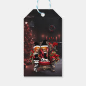 Étiquettes-cadeau De mignons petits elfes sombres. (Dos)